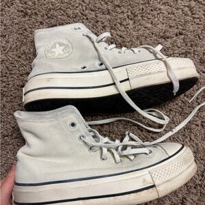 Converse hi-to platform sneakers